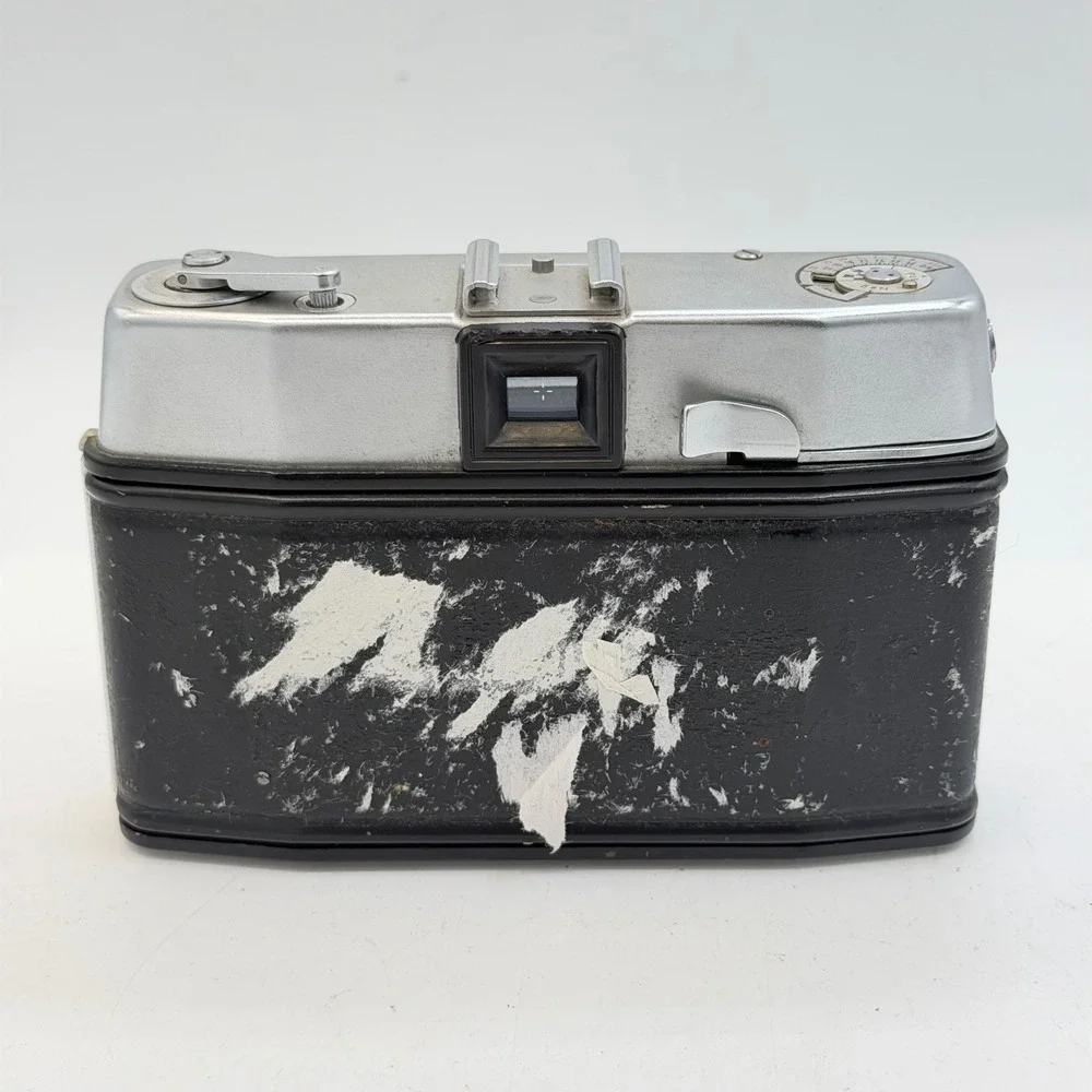 Vintage Ilford Sportsman 35mm Film Camera Steinheil Munchen Cassar 45mm 2.8 Lens